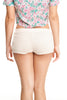 Cream Crochet Summer Shorts