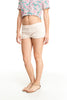 Cream Crochet Summer Shorts